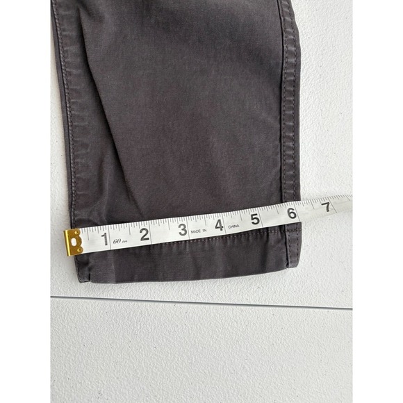 Madewell Utility Fatigue Pants Straight Leg Ankle Casual Gray Size 24 - Picture 5 of 5